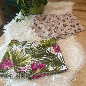 Two pairs of Brandy Melville shorts